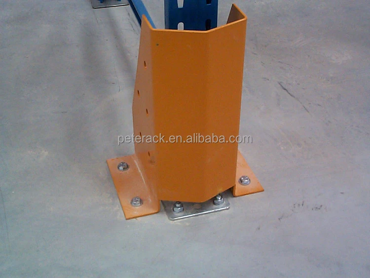 Warehouse Pallet Rack Post Protectors Column Corner Guard Racking Post Protector 6