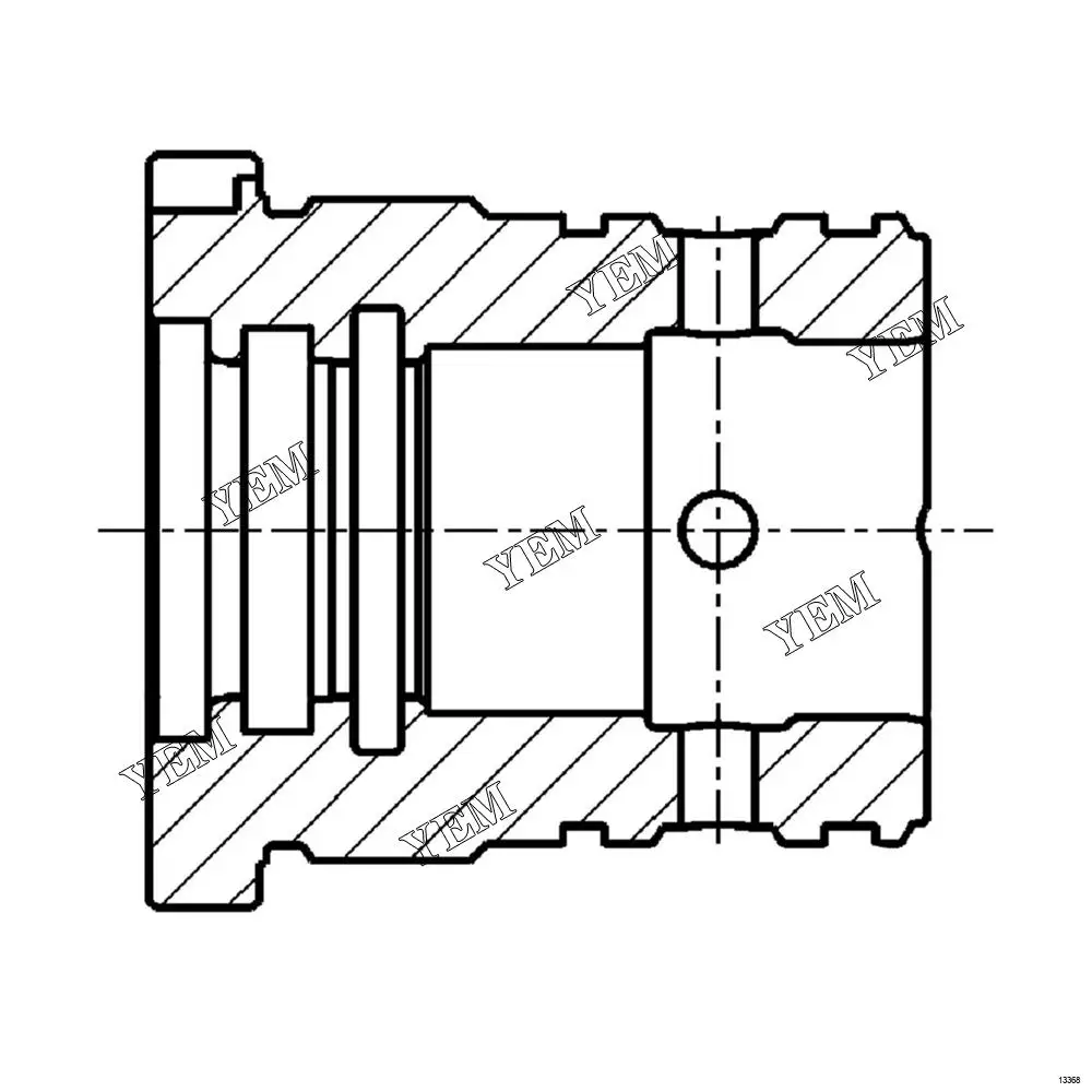 Factory Price 303.5CR Head 609-4285 6094285 Standard Size Engine Parts 2