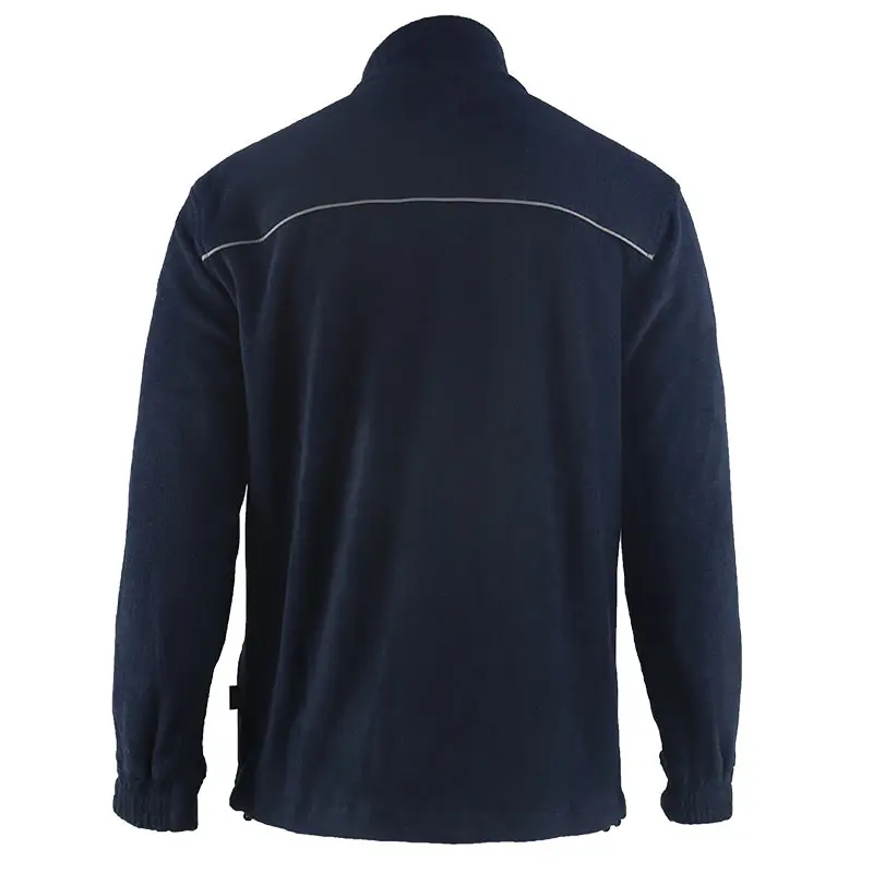 TenMoSoft FR Antistatic Arc Flash Protective Fleece Jacket Fire Retardant Fleece Winter Shirt