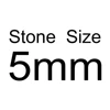 5mm (moissanite size)