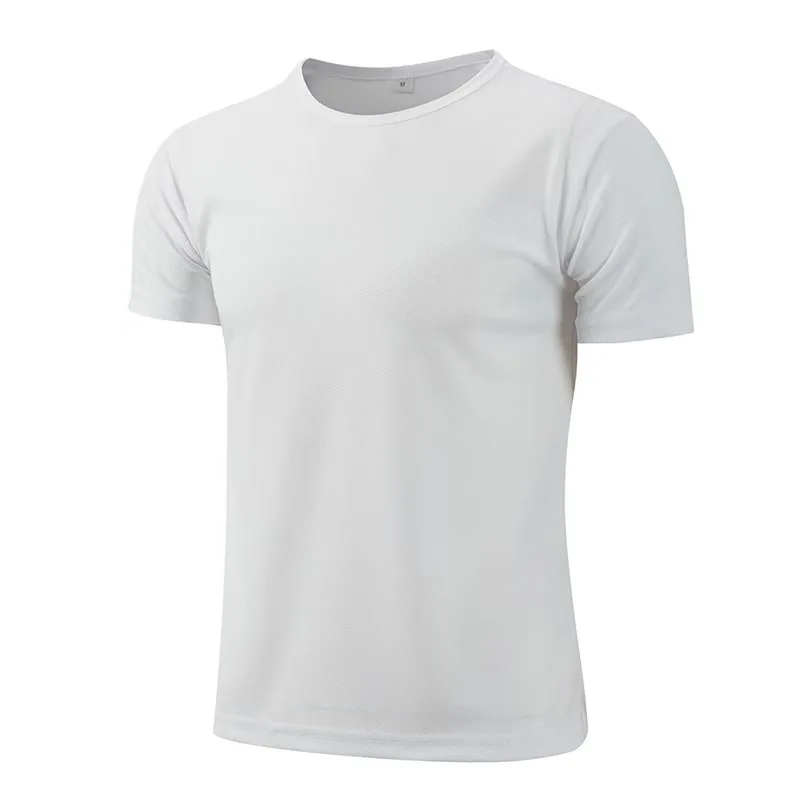 Customized Quick-Drying Short-Sleeved Round-Neck Sports T-Shirt with Advertising Logo for Work Clothes and Cultural Use preview 4