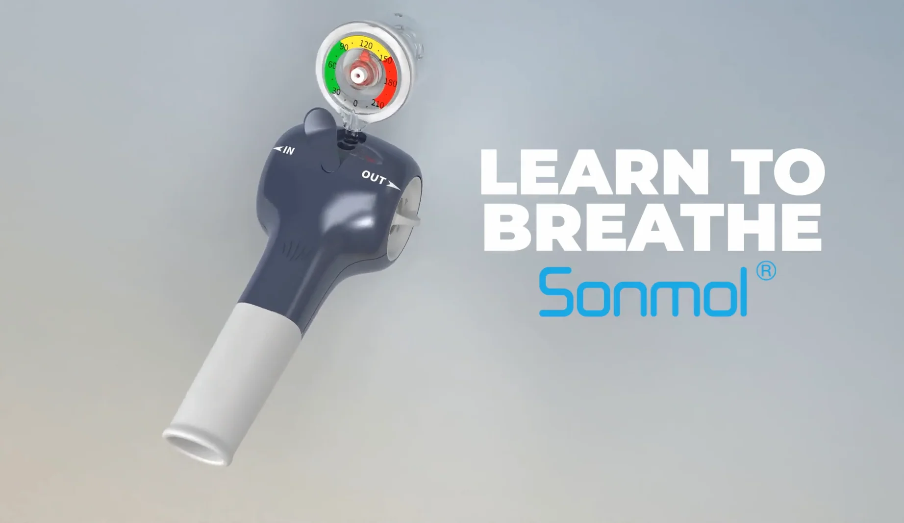 Lung Fitness Breathing Muscle Trainer Expiratory Breathing Exercise Device Healthy Care