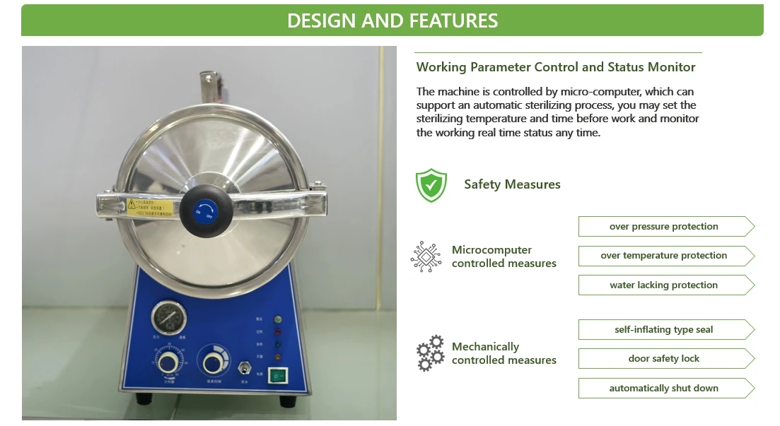 Autoclave For Microbiology Laboratory Autoclave Dental Autoclave Steam ...