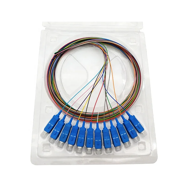 Single Mode Multi-mode Fiber Optic Om3 Om4 Fiber Optic Pigtail Sc Upc ...