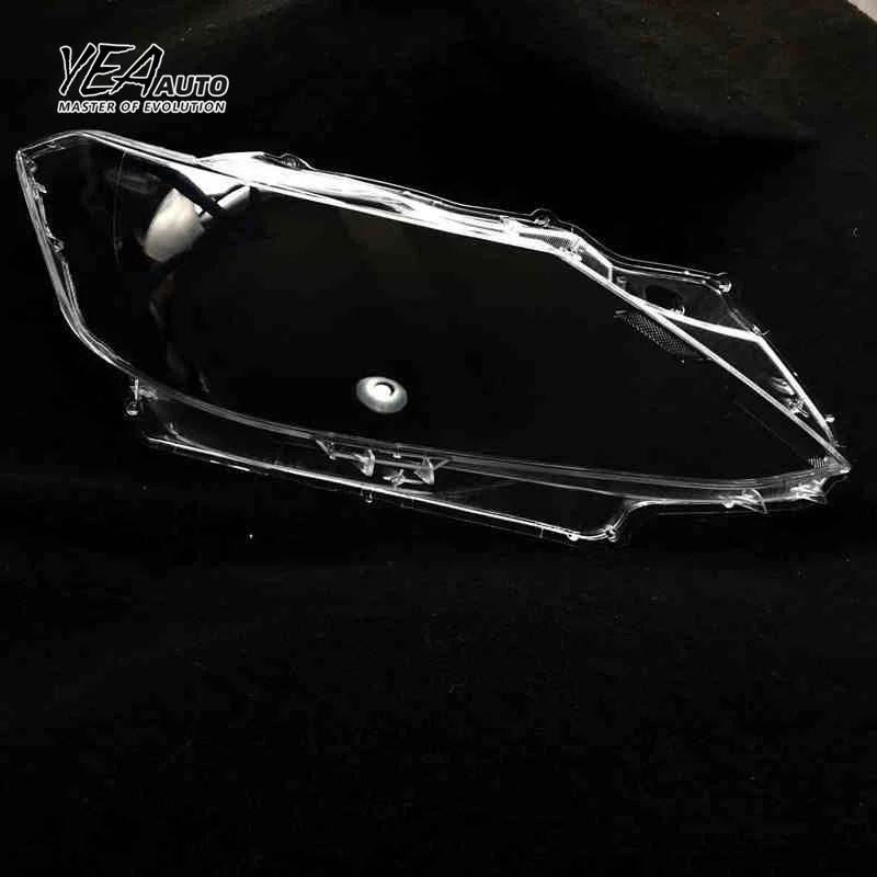 YEA AUTO Car headlight cover lens glass cover lens for toyota vios yaris lens cover 2016 2017 2018 PC lampshade