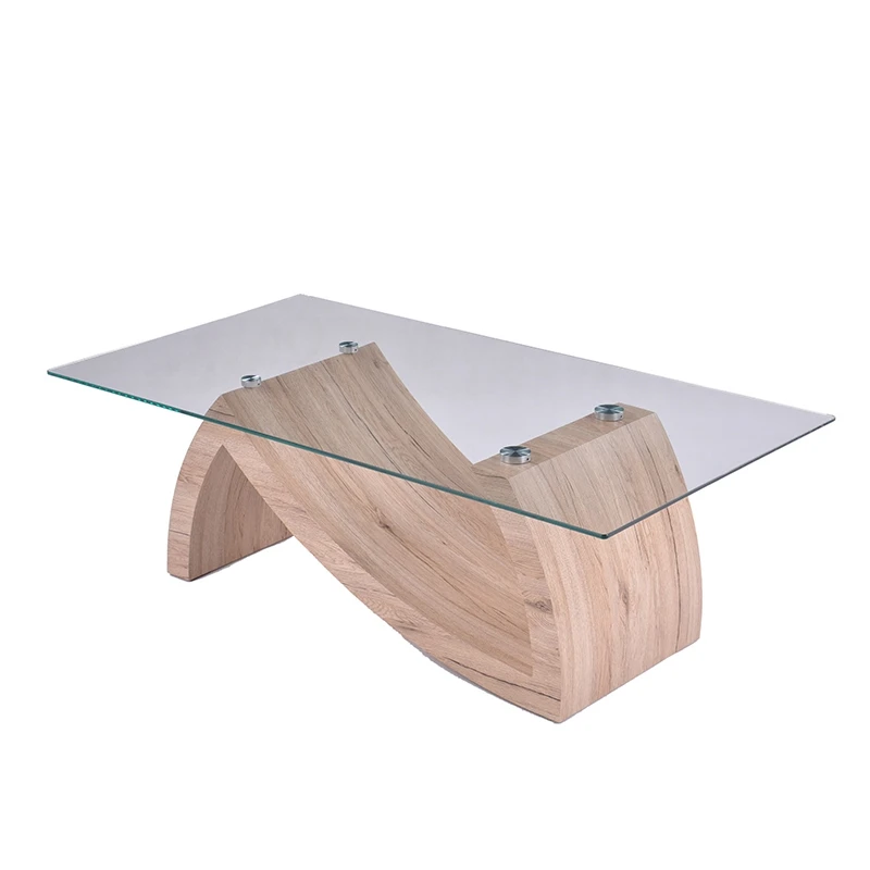 2021 High Quality Glass Modern Side Coffee Tea Table for Living Room