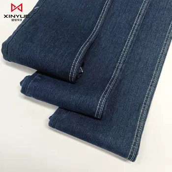 New Competitive High Quality Jeans Fabric Denim Fabric Indigo Cotton/Polyester/Spandex Denim Fabric Fleece