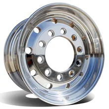 Factory Direct Sales 22.5 Aluminum Rim High Quality Aluminum 11r24.5 Rim Hot Sale Alcoa Aluminum Truck Wheels