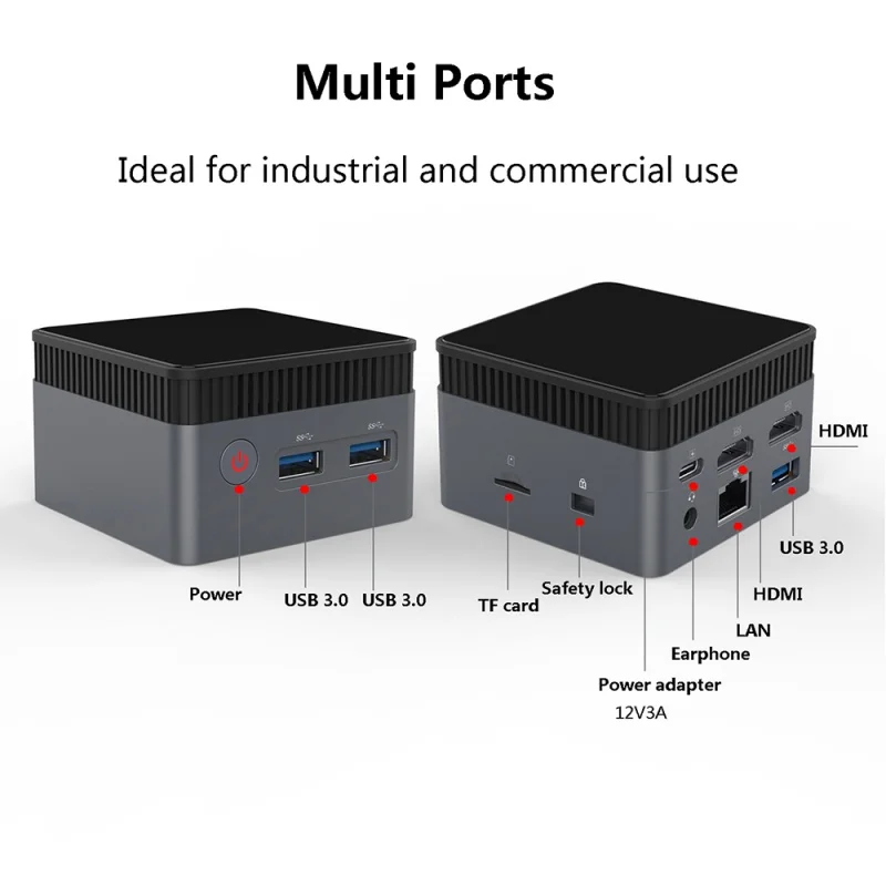 ZX01 Portable Pocket PC Intel N5105 Windows 11 Mini PC 2.9GHZ DDR4