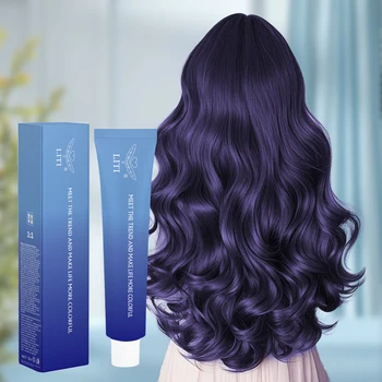 Wholesale Bright Hair Dye Cream Trend, Protection Hair  No Stimulation Covers Gray HairEffectively Hair Dye  for Household