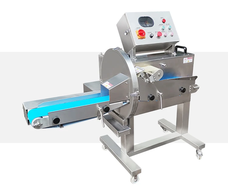 Cooked Meat Slicing Machine Electric Biltong Cutter Meat Cutting Slicer Automatic Ham Slicing Machine