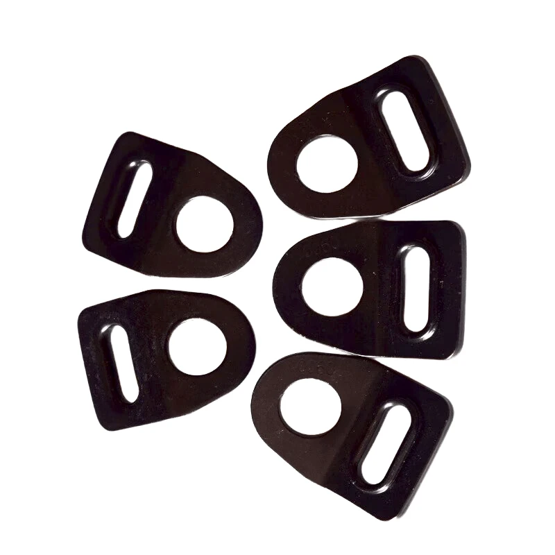 Black Spray-paint Sheet Metal Bending Fabrication for Bed Frame Parts Car Safety Belt End Car Seat Belt Accessories