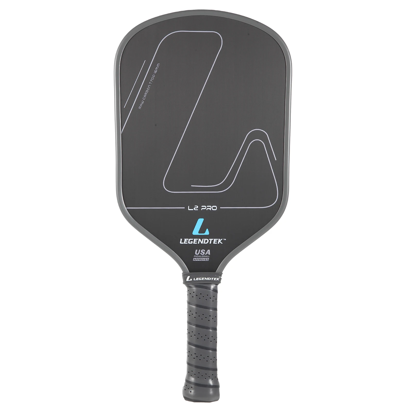 Legendtek Pickleball Paddles USAPA Approved Raw Carbon Fiber with Injected Foam Unibody with Paddle Cover