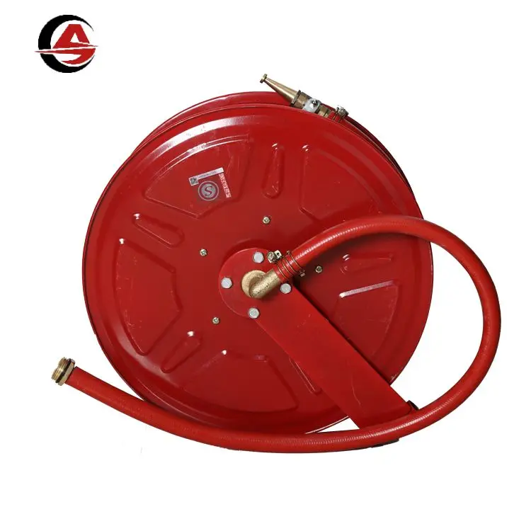 High Quality 30m Fire Hose Reel Drum with Bogda Canvas