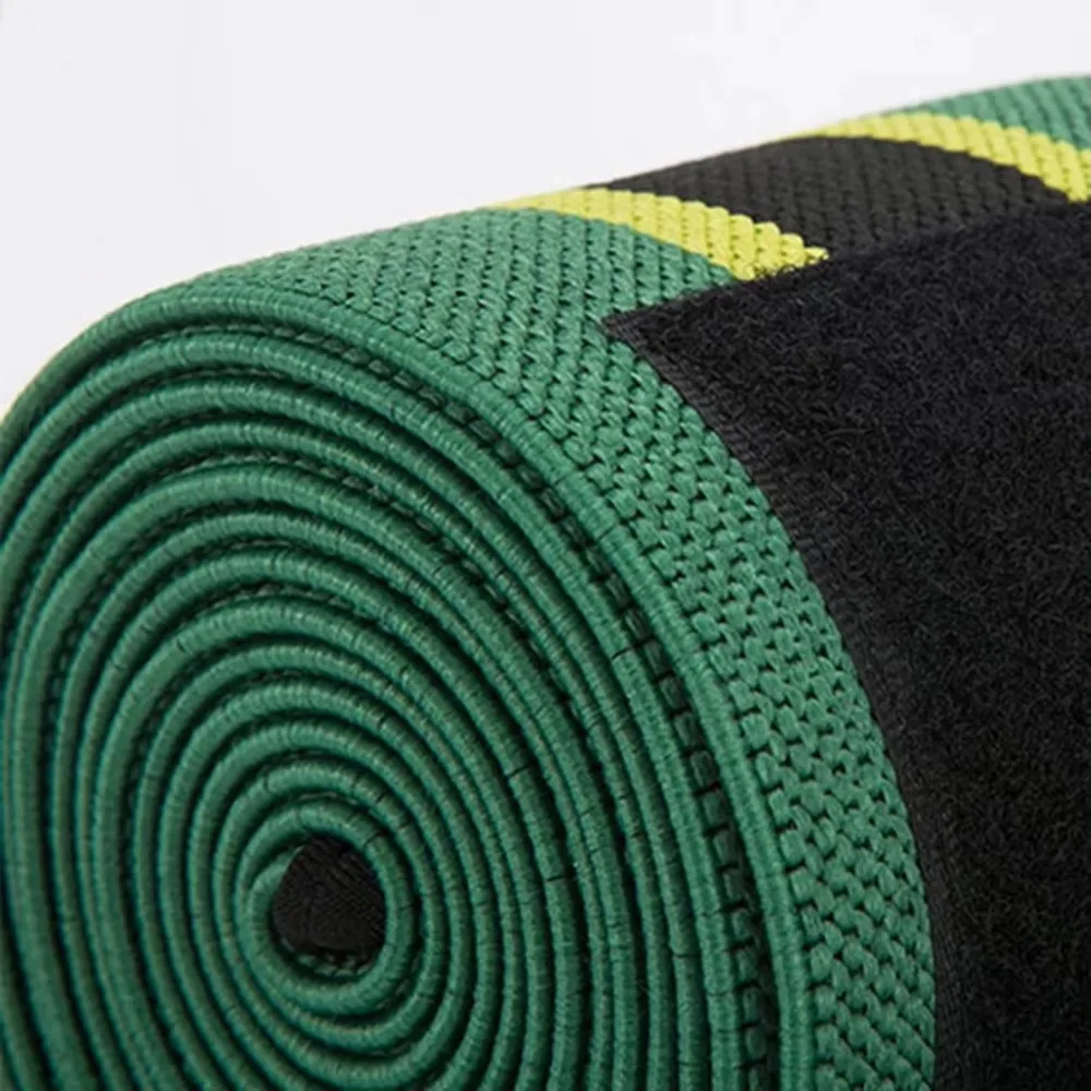 odm streaks compression professional gym weightlifting heavy duty knee wraps men knee wraps-9