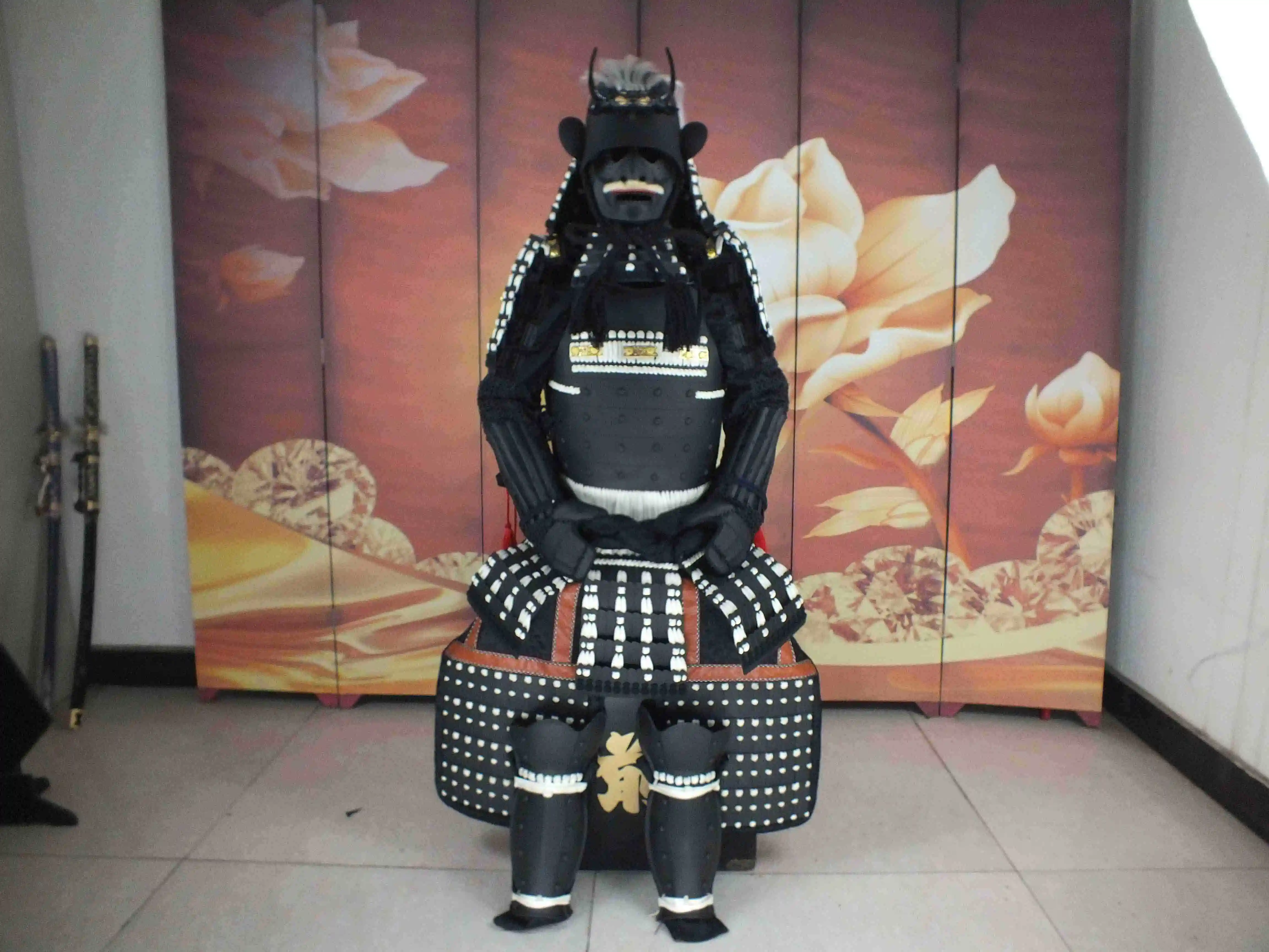 Samurai Props Japanese Traditional Samurai armor Arms Children's Wearable Samurai ...