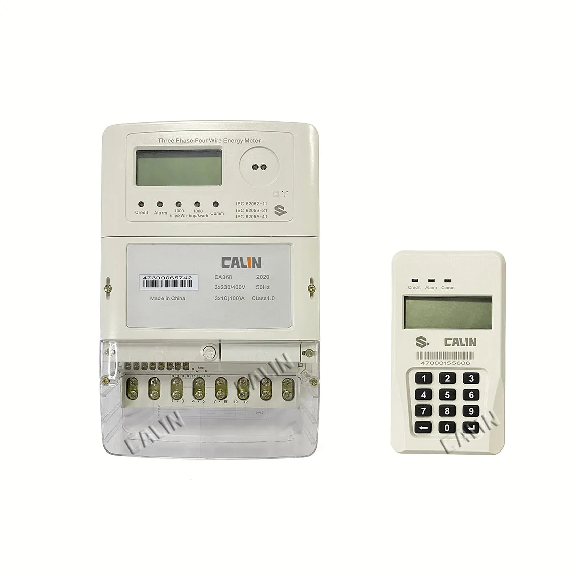 New Type Multifunctional Smart Three Phase Split Electricity Energy Meter With Sts Optical Prepaid Postpaid