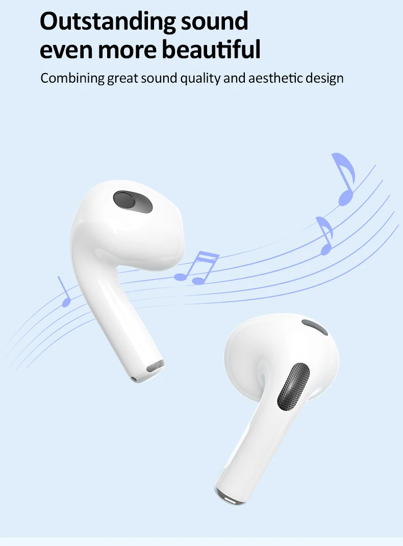 A9 Pro Earbuds Wireless Earphones ANC ENC TWS Earbuds with LCD Smart Touch Screen Waterproof T12 In-Ear Headphones for Gaming