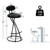 Black+PU+Black leg
