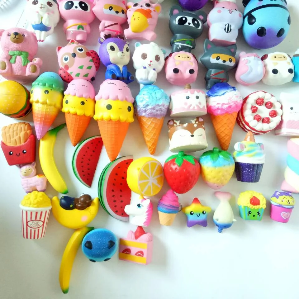 
Прямая продажа с завода Ароматизированная кавайная сжимаемая медленно восстанавливающая форму игрушка сжимаемая 