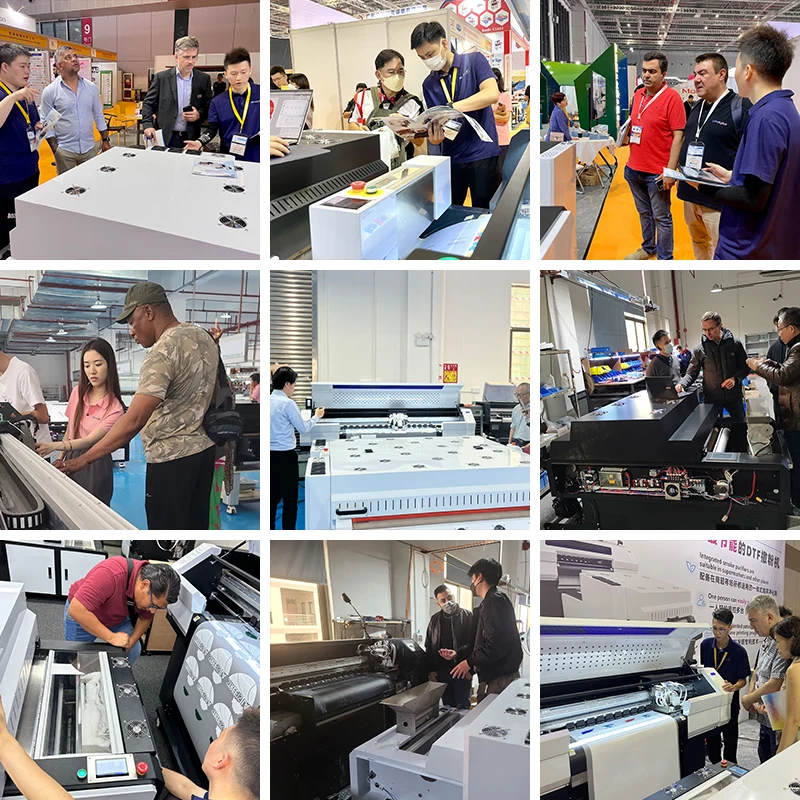 Xurong Manufacturing's High-Accuracy Fully Automatic Roll-to-Roll UV DTF Printer 600mm Print Precise Transfer Registration