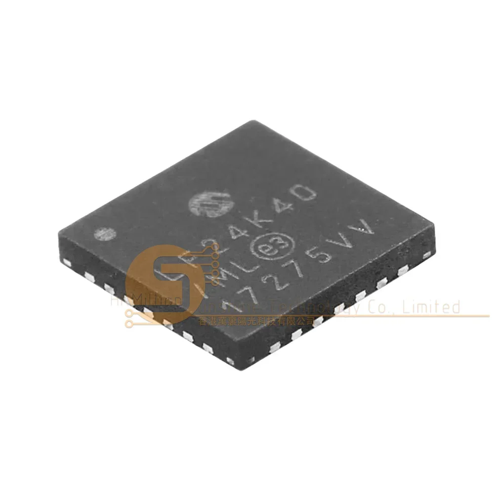 PIC18LF24K40-I/ML QFN28 8-bit Microcontroller Original IC for Embedded Systems