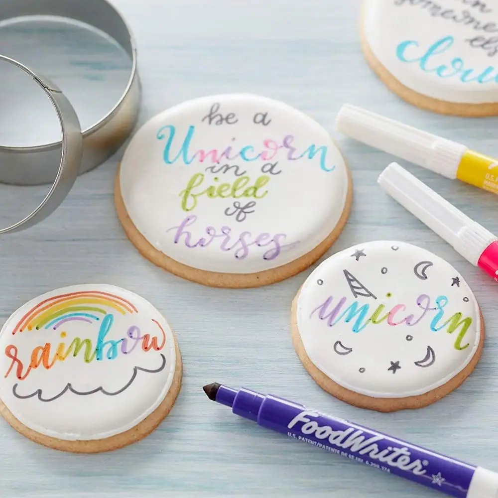 Edible Food Markers & Paint Brushes