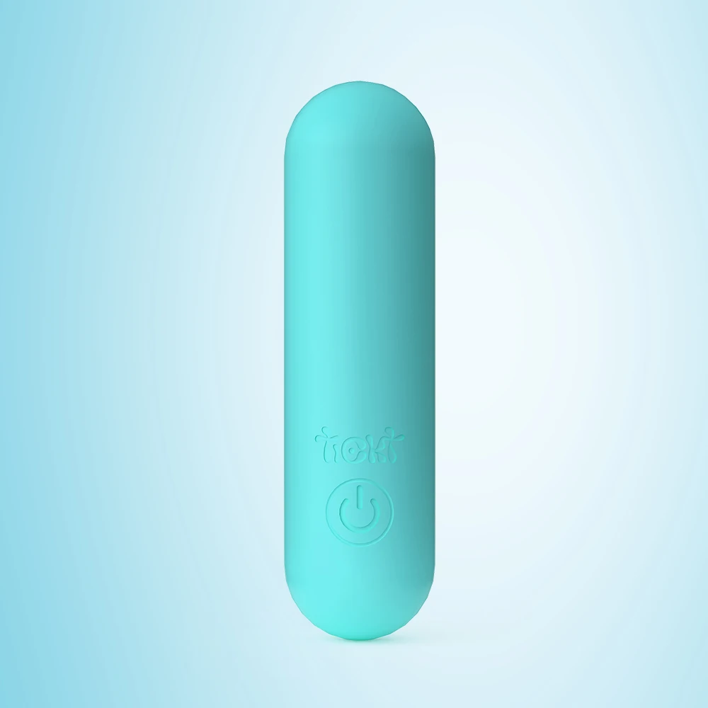 clit bullet vibrator Booster Bullet Vibrator - Light Blue main image 1