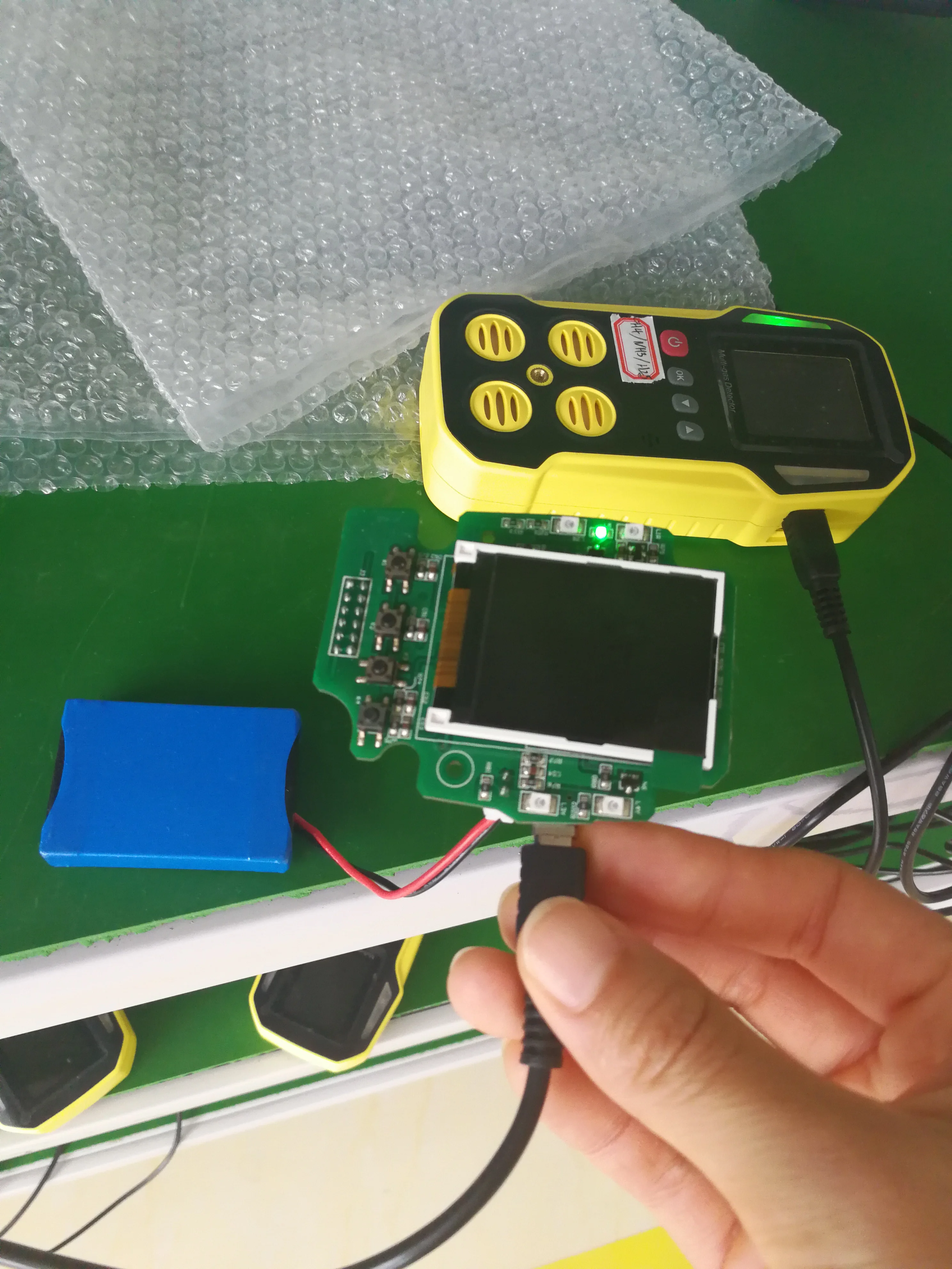 Landfill Gas Detecting,4 In 1 Portable Multi Gas Leak Detector Biogas