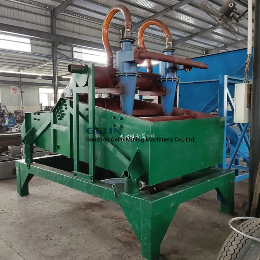 Dewatering Vibrating Screen with PU Mesh for Slurry Sand