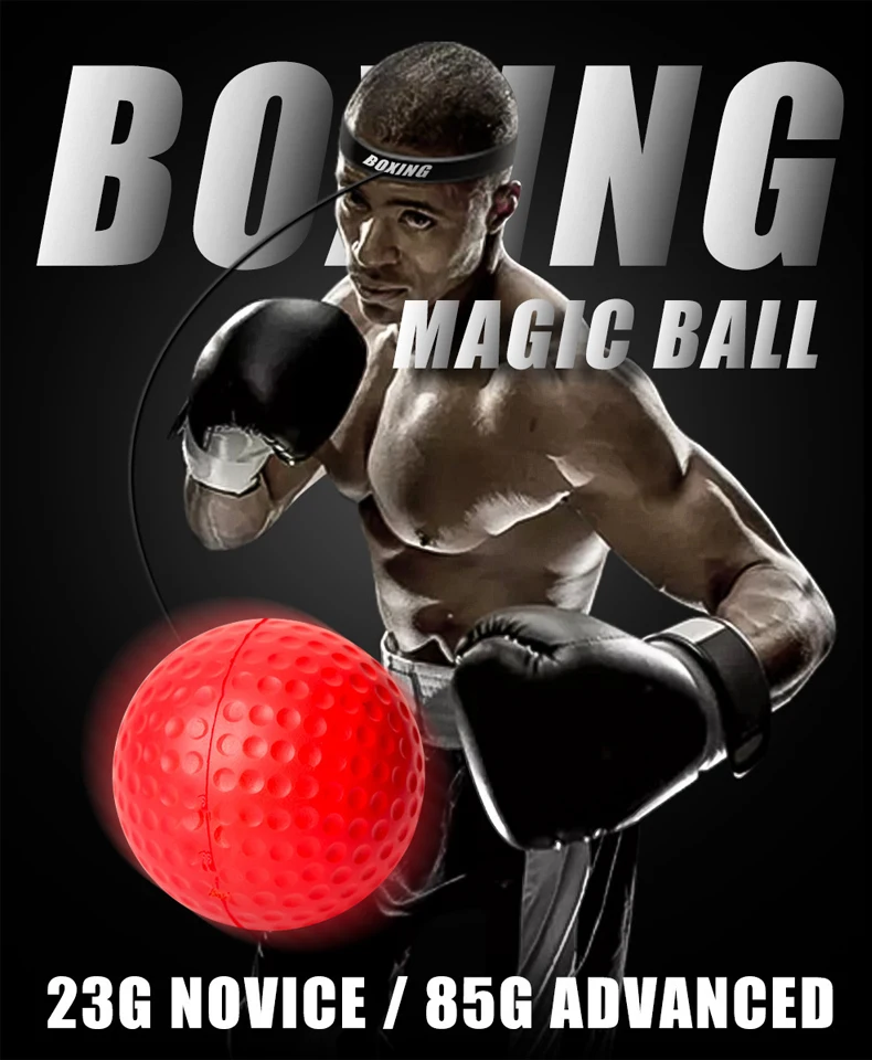 Custom Fitness Training Improve Reactions Boxing Reflex Ball With ...