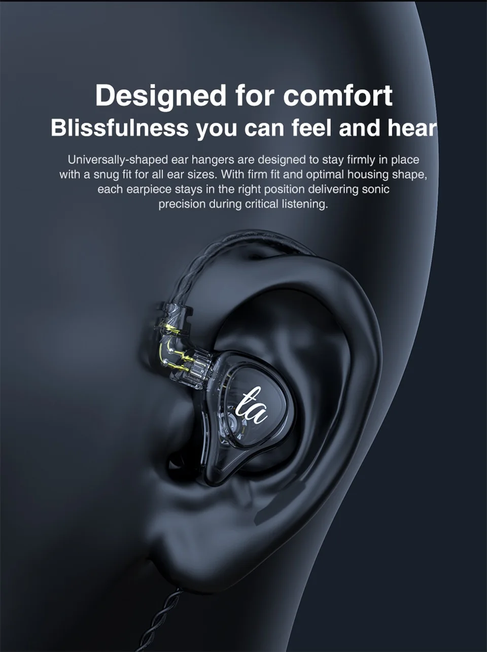 QKZ ZXT Dynamic in Ear Earphones - HIFI Bass & Noise Cancelling