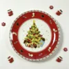 Disco rojo de 10 pulgadas (25*2,2 cm)