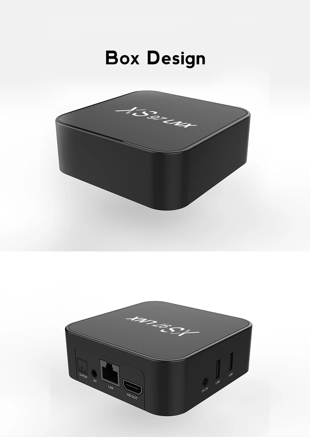 STB Full Customziation High-End Decoding up to 4k@60fps Iptv