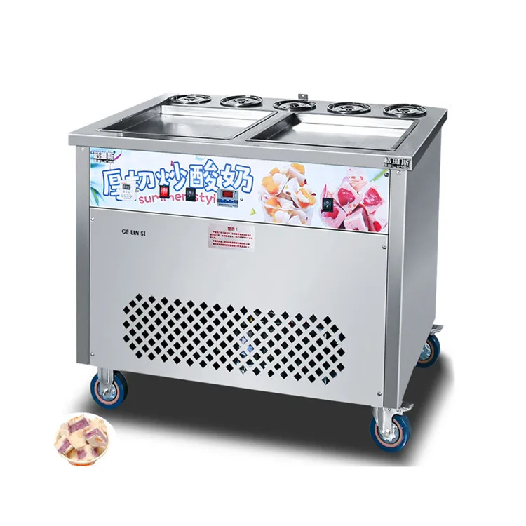Máquina Para Hacer Helados Fritos,Rollo De Helados Fritos,Venta Directa De  Fábrica - Buy Hielo Crema Máquina,Tailandés Helado Máquina De Rollo,Frutas  Frito Máquina De Jugo Product on Alibaba.com