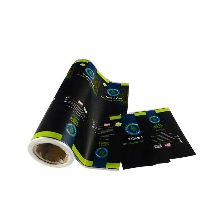 Custom printed food grade material  packaging laminated film in roll