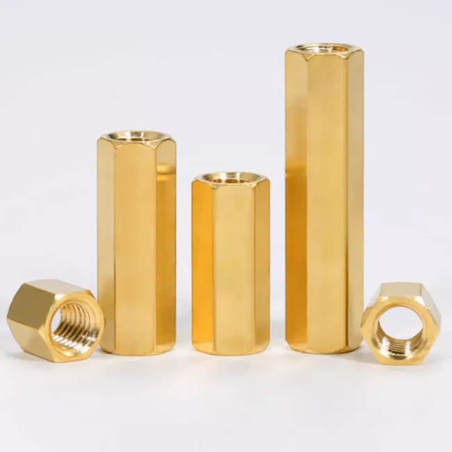 product professional manufacture hexagon electrical fasteners m25 male female brass threaded hexd standoff spacer-59