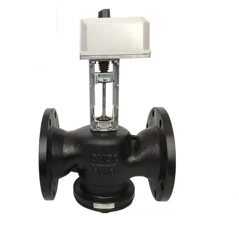 Electrical Cast Iron Two Way On Off Control Valve - Buy 24v 220v Dn65 ...