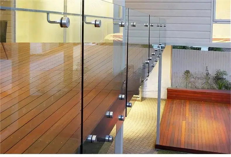 Frameless Aluminum U Channel - Balcony Glass Railing