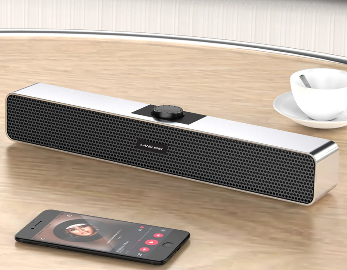 high quality a6 wireless speaker theatre gaming tv computer