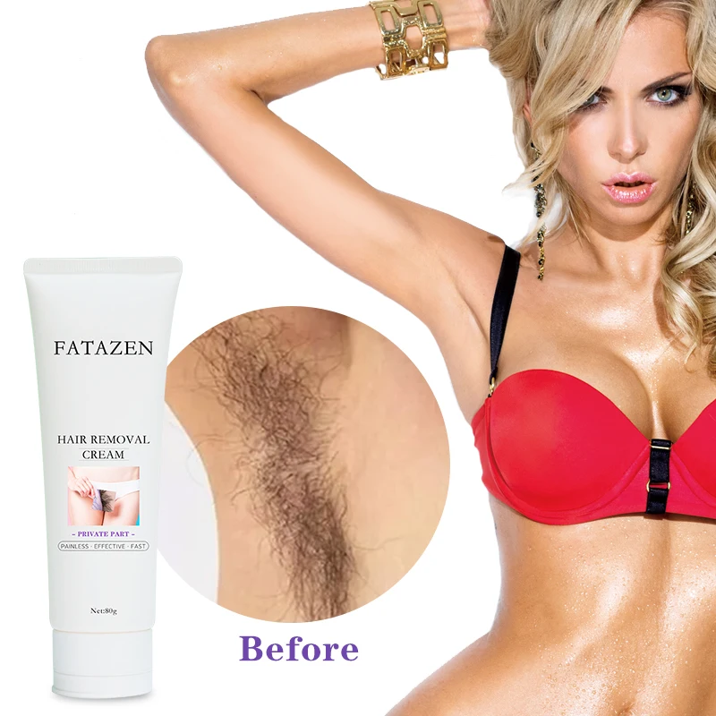 Painless No Odor Nonirritating Hair Removal Pubic Bikini Area