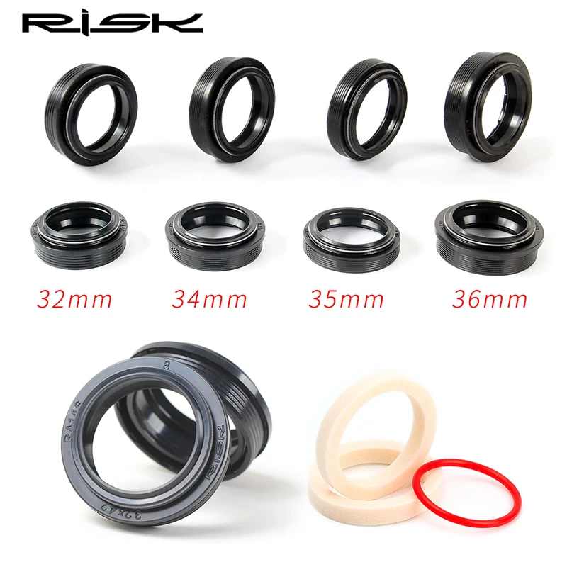 RISKマウンテンバイクフロントフォークダストシールオイルシール
