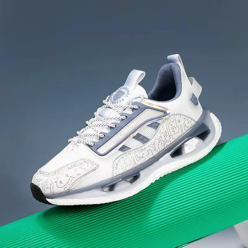 Zari New Arrival Trendy Chunky Platform Wedges Mens Sneakers