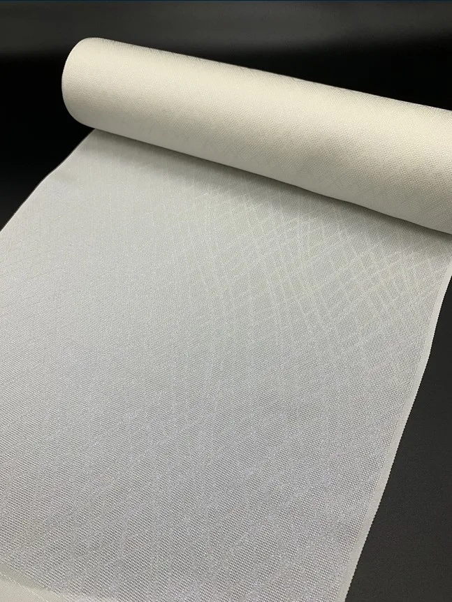 Luxury Custom Design Mesh Original Patterns Silver Thread Embroidered