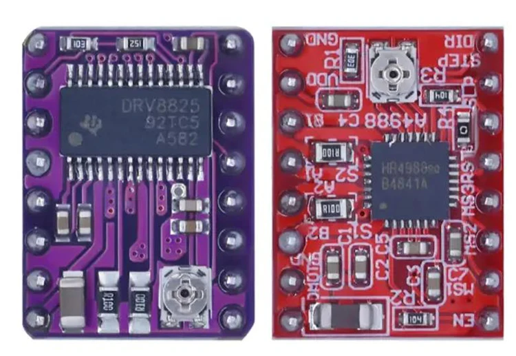 Stepper Motor Driver Module 3D Printer StepStick With Heat sink Carrier Reprap MKS GEN V1.4 board Stepper driver DRV8825 A4988