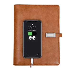 Wireless Loose Leaf Notebook Gift Box with Charge for Office and Business