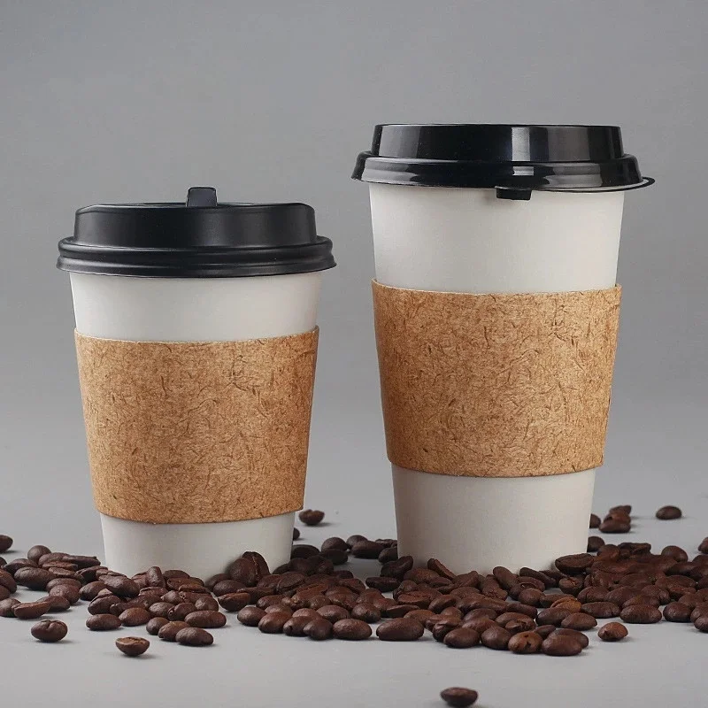 Dubai Brown Paper Cup 4oz With Lids Colourful Coffee Cups