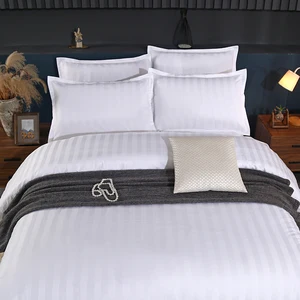 Luxury 500 TC Plain White Egyptian Cotton Soft Flat Sheet Bedding Set King Size Designer Bedding