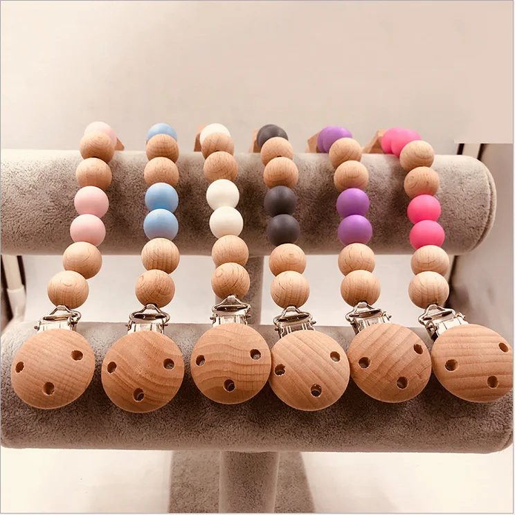 DIY large hole wooden bead rope with tassel case for wood beads