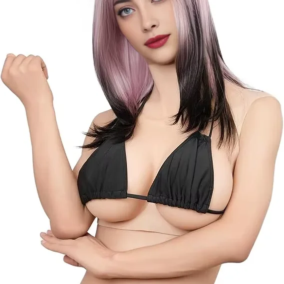 Silicone Breast Forms Self-Adhesive – Crossdresser, Transgender, Fake Boobs, Multiple Cup Sizes, US Stock
